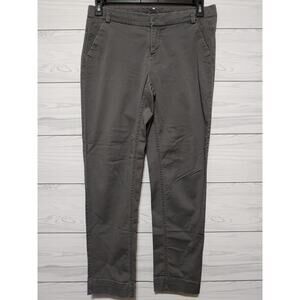 Womens Crosby Grey Dress Pants sz 8